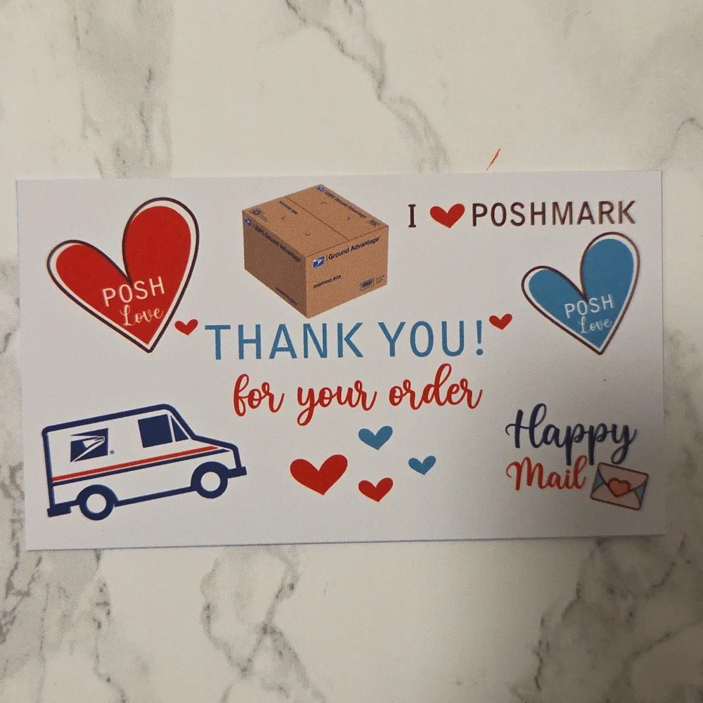 100 Thank You Cards